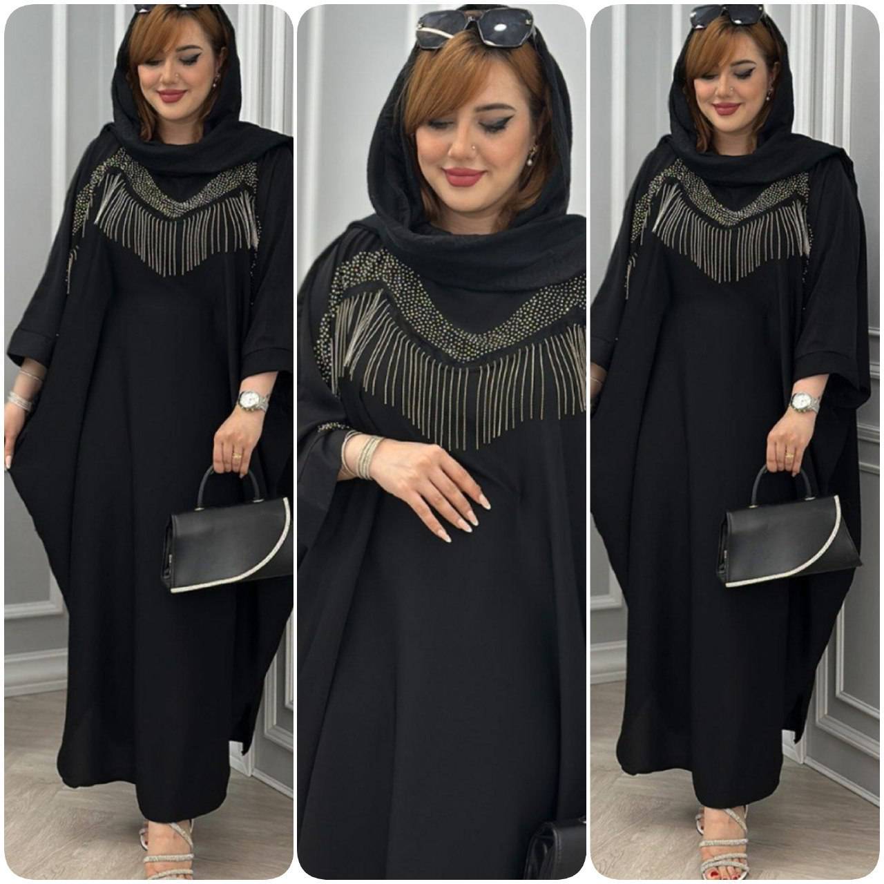 عبایی زنجیری الیزه با کیفیت