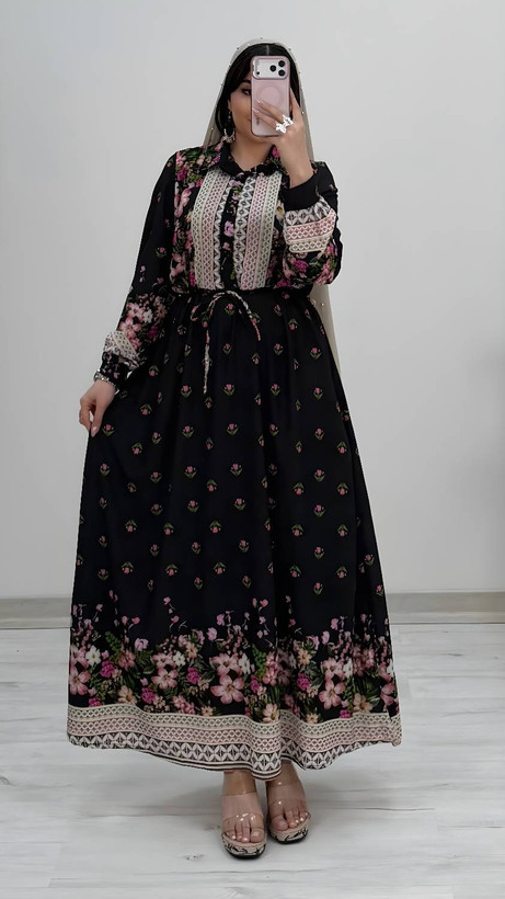 پیراهن ساحلی فلور