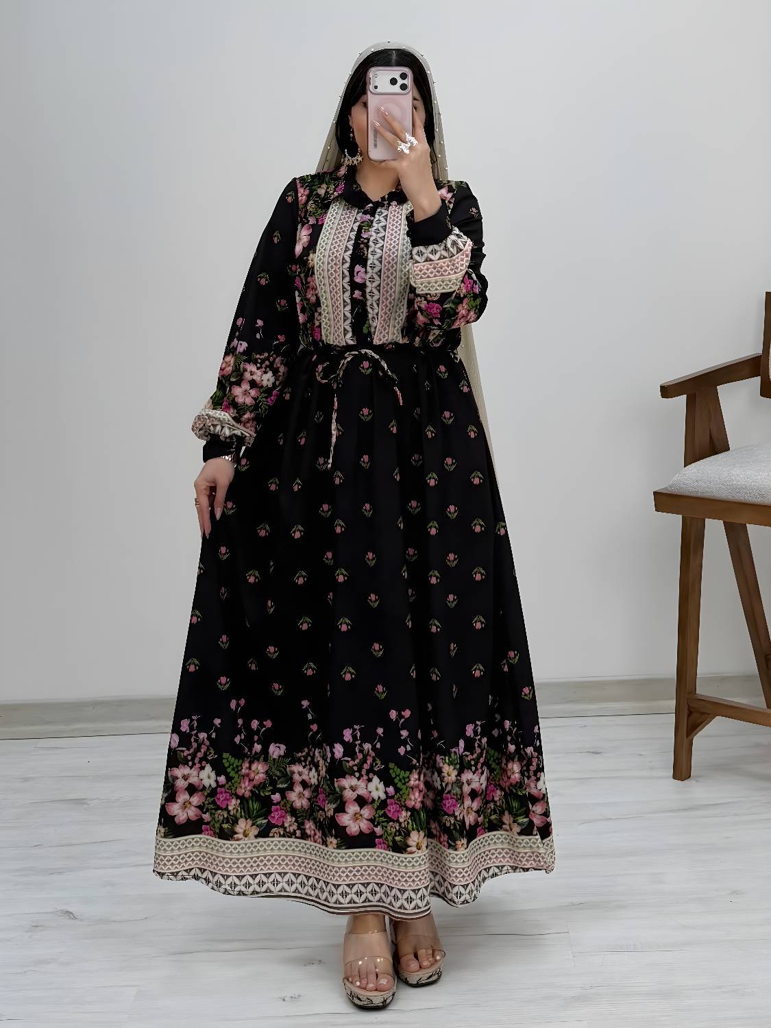 پیراهن ساحلی فلور