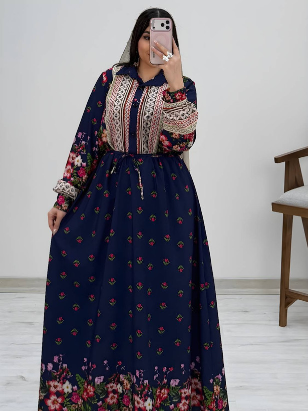 پیراهن ساحلی فلور