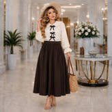 شومیز دامن شکلات کد ۳۱