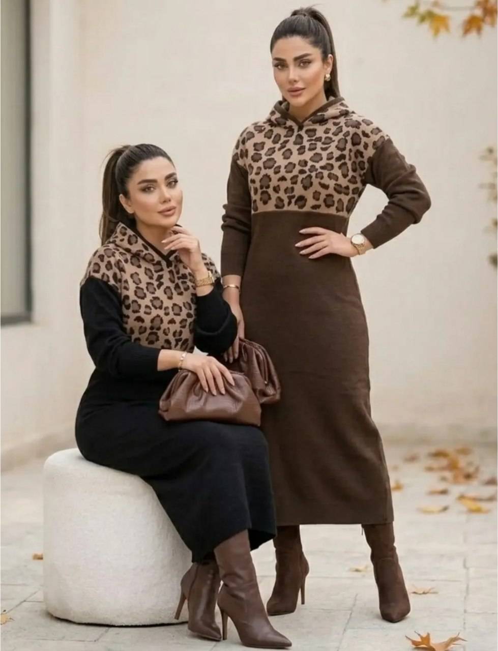 کفتان بافت پلنگی درجه یک