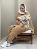 ست بافت پلنگی کیفیت عالی